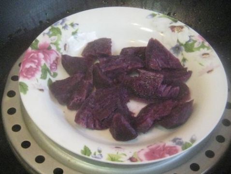 紫薯冰激凌奶昔的家常做法