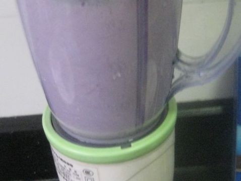 紫薯冰激凌奶昔怎么炒