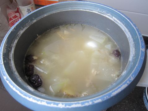 咸鸭蛋冬瓜汤的简单做法