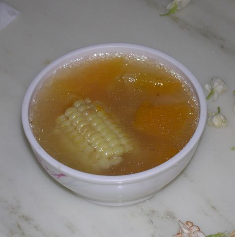 蜜瓜玉米汤怎么吃