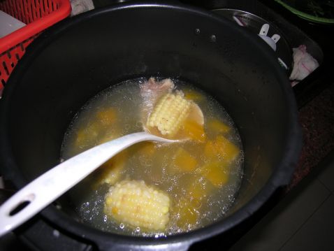 蜜瓜玉米汤的简单做法