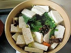 鸡肉豆腐蔬菜汤怎么煮