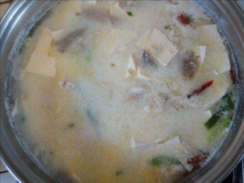 豆浆豆腐鱼汤怎么煮