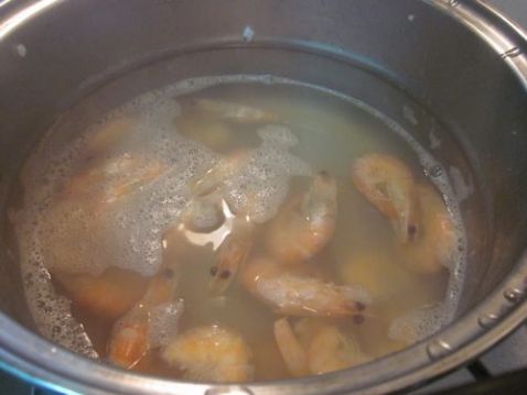 盐水煮大虾的简单做法