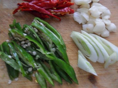 双椒炝绿豆芽的做法图解