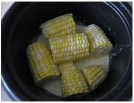 奶香烤玉米棒的家常做法