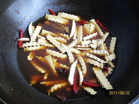 麻辣豆干条的做法图解