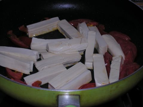 番茄煮豆腐的家常做法