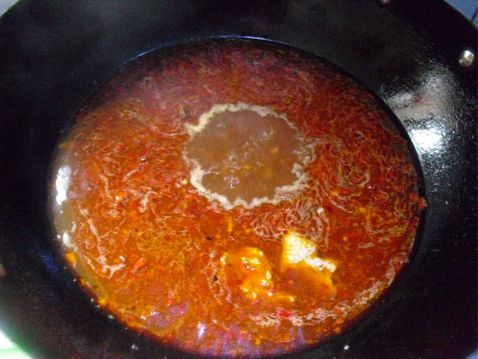 牛油冒菜火锅的简单做法