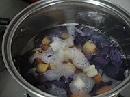 紫红薯糖水菜谱图解