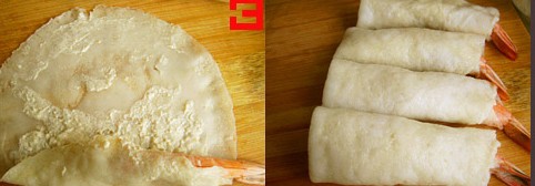 鲜虾豆腐卷菜谱图解