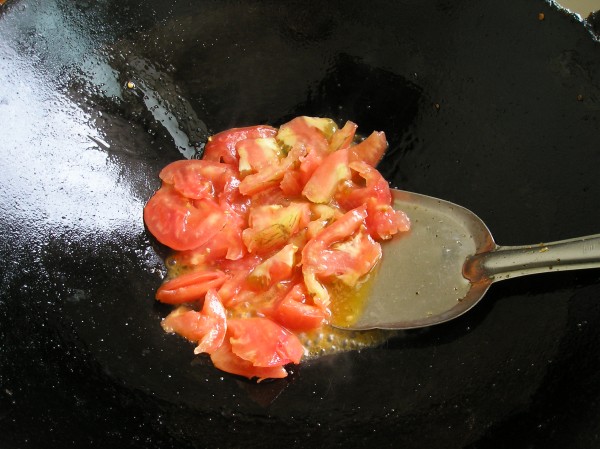 番茄烘鸡蛋的家常做法