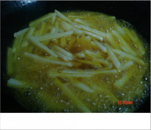 蒜苔土豆条怎么吃