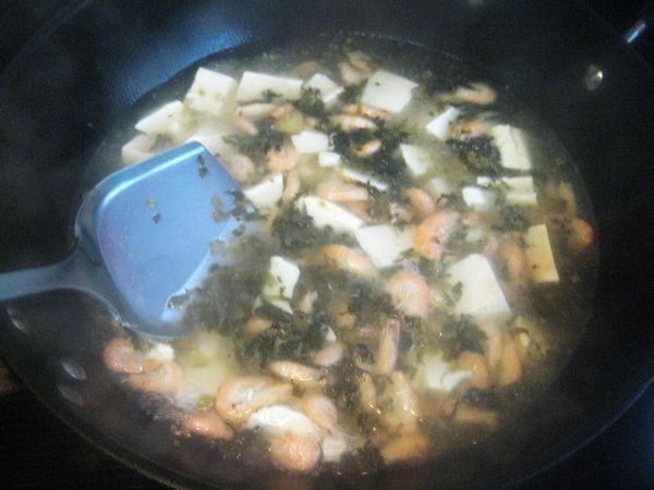 河虾豆腐汤怎么吃