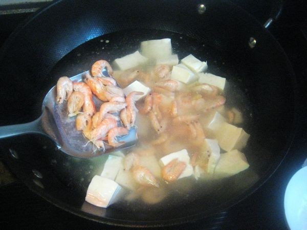 河虾豆腐汤的简单做法