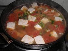 对虾番茄豆腐汤怎么做
