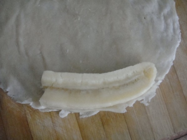 香蕉春卷的家常做法
