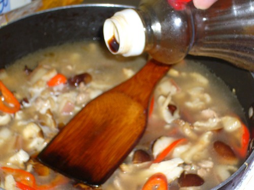 香菇豇豆焖面怎么煮