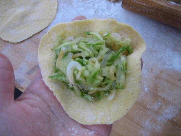西葫芦蒸饺的制作方法