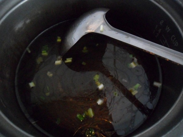小白菜疙瘩汤的做法图解