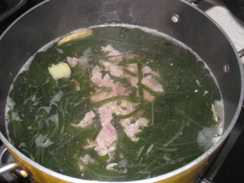 海带蛋丝汤的简单做法