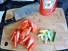 茄汁猪蹄炖黄豆的做法图解