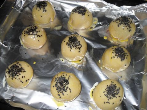红豆蛋黄酥的制作方法