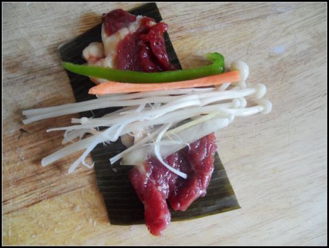 粽香金针肉卷的简单做法