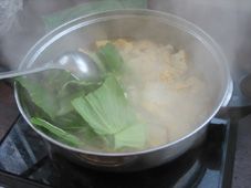 油豆腐青菜汤的简单做法