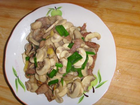 肉炒磨菇,肉炒磨菇的家常做法 - 美食杰肉炒磨菇做法