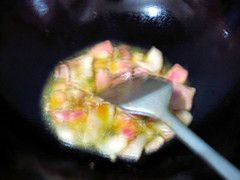 榛蘑炖白菜的简单做法