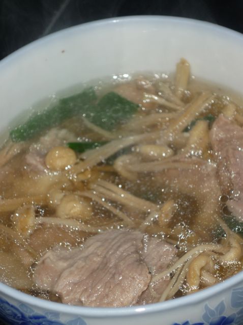 干金针菇瘦肉汤