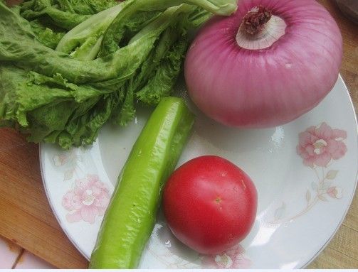 蔬菜拌面菜谱图解
