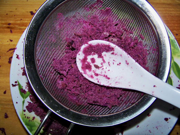 紫薯黄瓜圈的简单做法