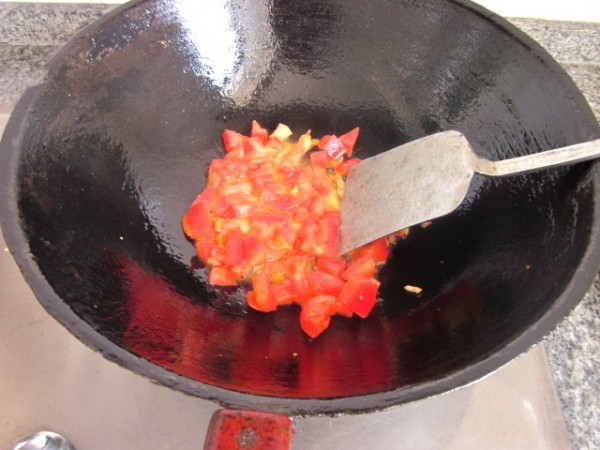番茄鸡蛋烧豆腐怎么做