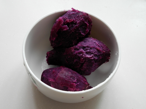紫薯绿茶刀切馒头的做法大全