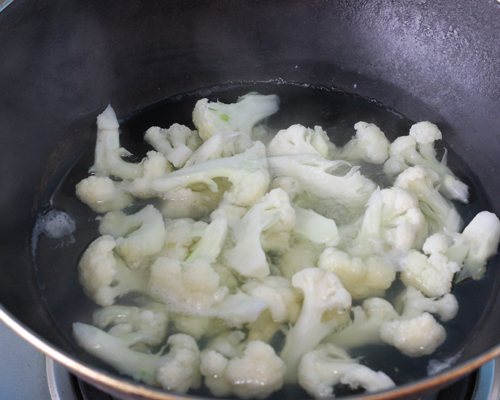 香辣豉香干锅花菜的简单做法