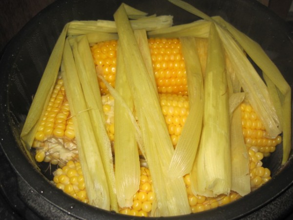煮玉米菜谱图解