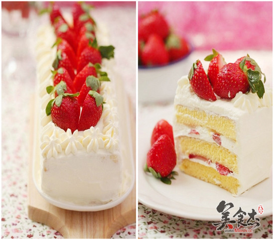 草莓鲜奶油蛋糕怎么做