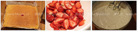 草莓鲜奶油蛋糕的简单做法
