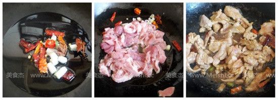 木耳白菜炒肉片的做法图解