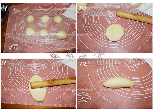 网纹土豆泥沙拉面包的家常做法