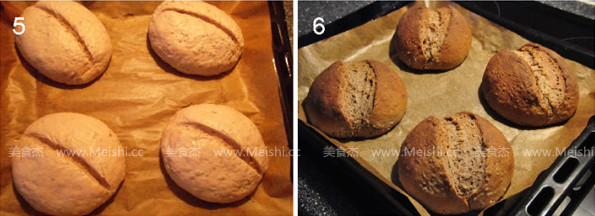板栗亚麻籽面包的家常做法