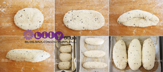 青柠燕麦面包的做法图解