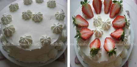 草莓奶油蛋糕的简单做法