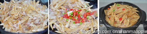 砂锅藕带菜谱图解