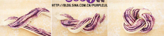 全麦紫薯漩涡面包的简单做法