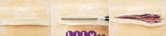 全麦紫薯漩涡面包的家常做法
