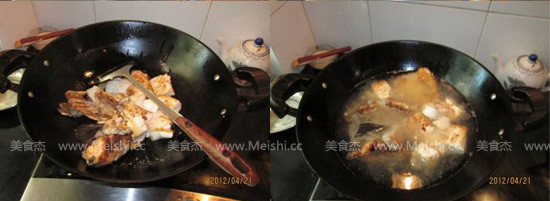 三文鱼头豆腐汤的简单做法