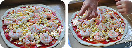鲜虾披萨菜谱图解
